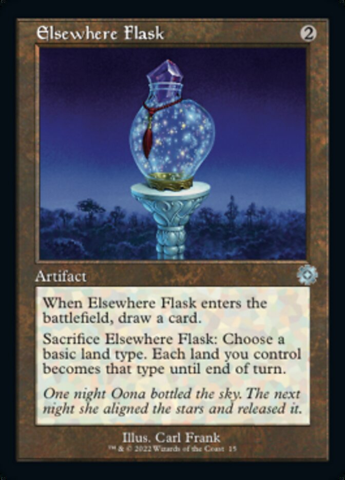 Elsewhere Flask (Retro) [The Brothers' War Retro Artifacts] | Shuffle n Cut Hobbies & Games