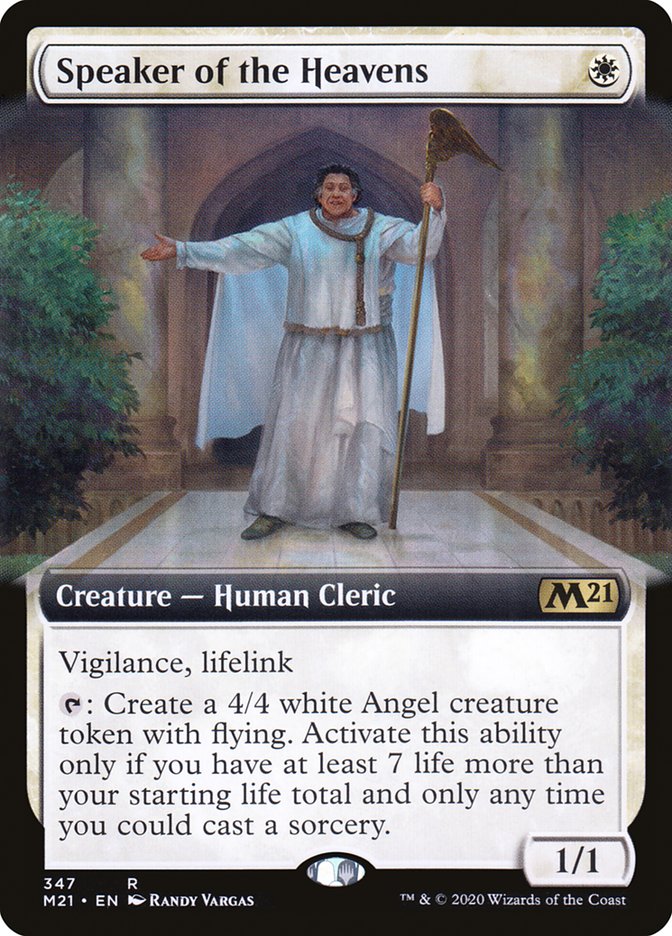 Speaker of the Heavens (Extended Art) [Core Set 2021] | Shuffle n Cut Hobbies & Games