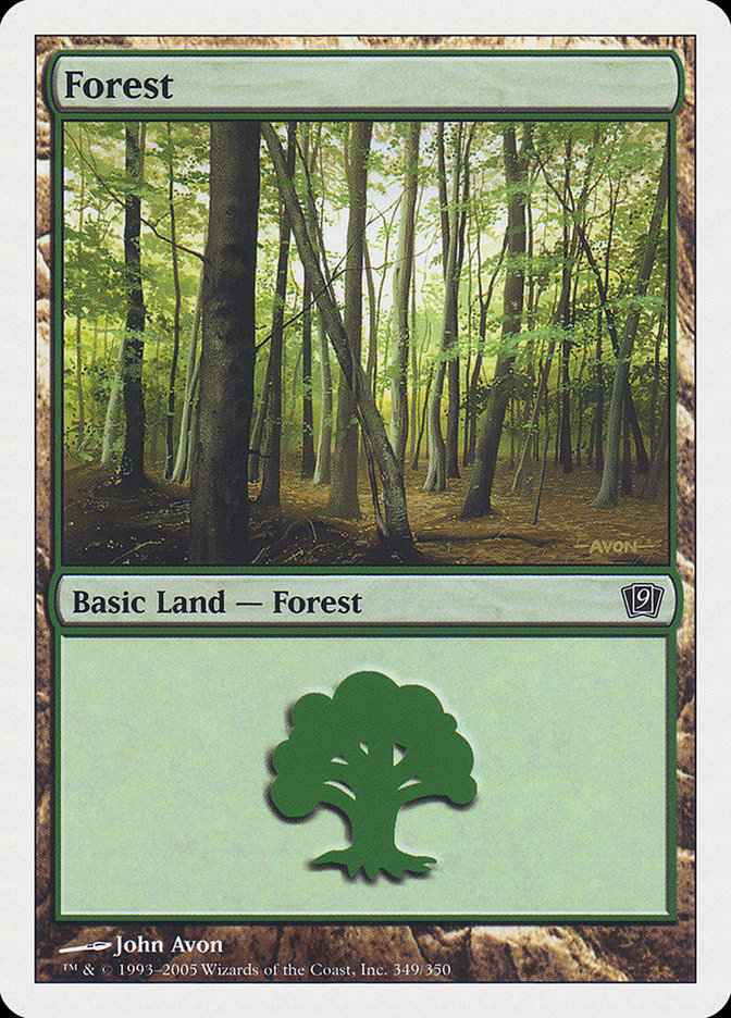Forest (349) [Ninth Edition] | Shuffle n Cut Hobbies & Games