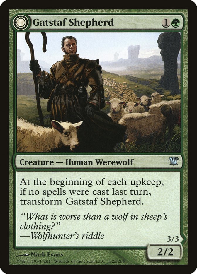 Gatstaf Shepherd // Gatstaf Howler [Innistrad] | Shuffle n Cut Hobbies & Games