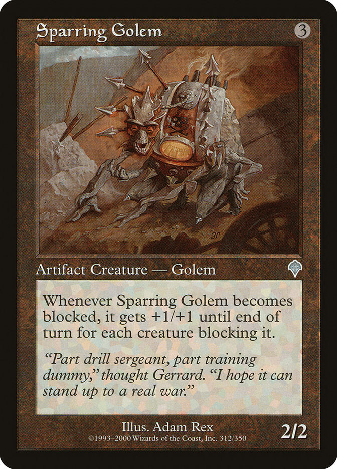 Sparring Golem [Invasion] | Shuffle n Cut Hobbies & Games