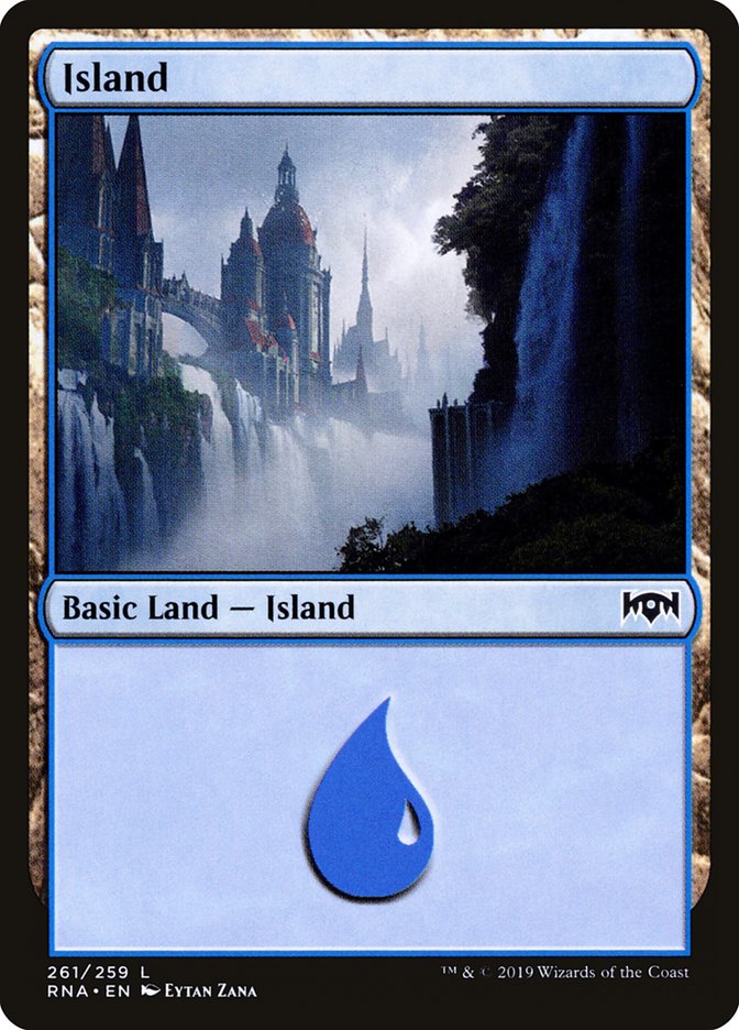 Island (261) [Ravnica Allegiance] | Shuffle n Cut Hobbies & Games