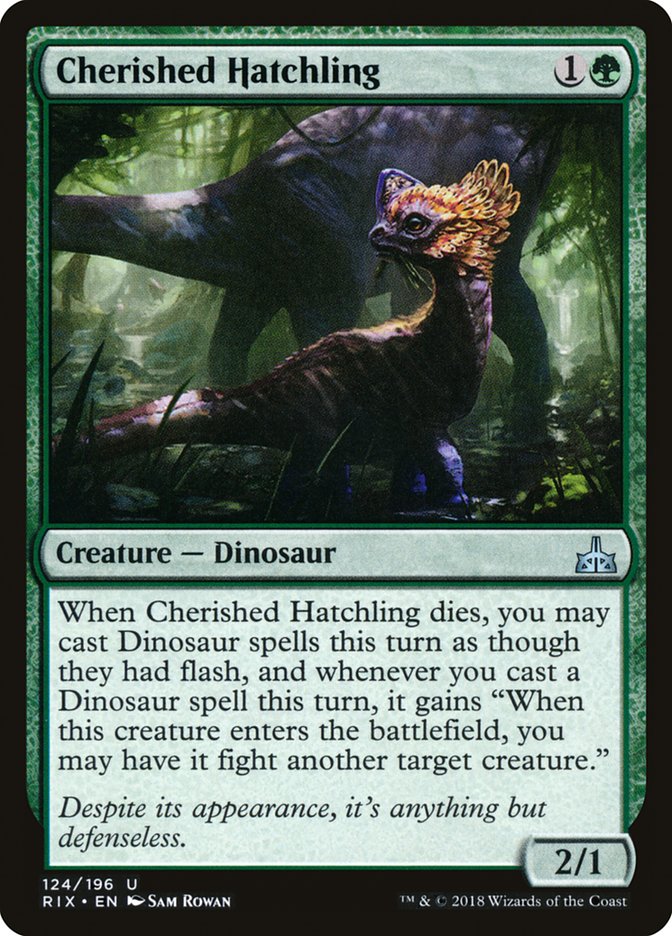 Cherished Hatchling [Rivals of Ixalan] | Shuffle n Cut Hobbies & Games
