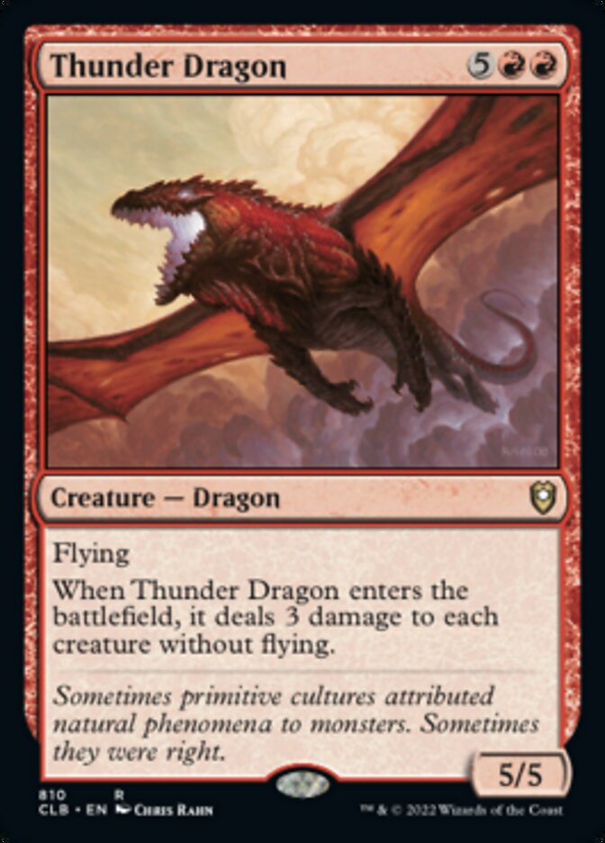 Thunder Dragon [Commander Legends: Battle for Baldur's Gate] | Shuffle n Cut Hobbies & Games
