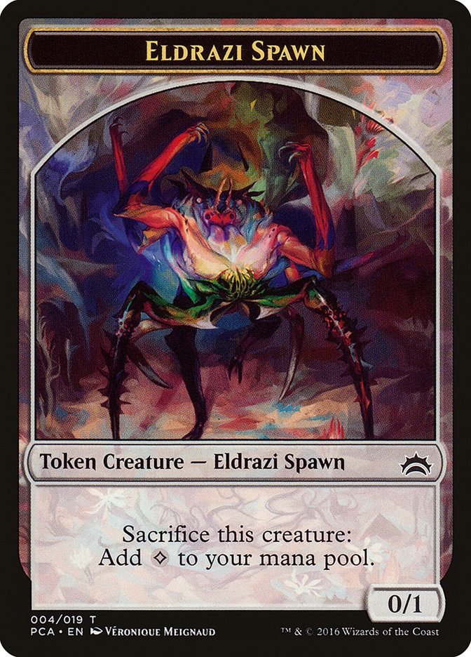 Eldrazi Spawn Token (004/019) [Planechase Anthology Tokens] | Shuffle n Cut Hobbies & Games