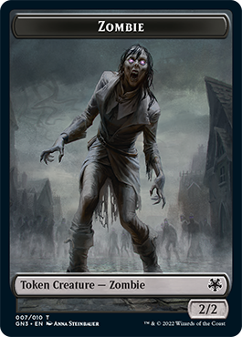 Zombie // Angel Double-Sided Token [Game Night: Free-for-All Tokens] | Shuffle n Cut Hobbies & Games
