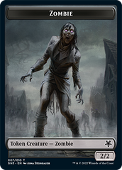 Zombie // Treasure Double-Sided Token [Game Night: Free-for-All Tokens] | Shuffle n Cut Hobbies & Games