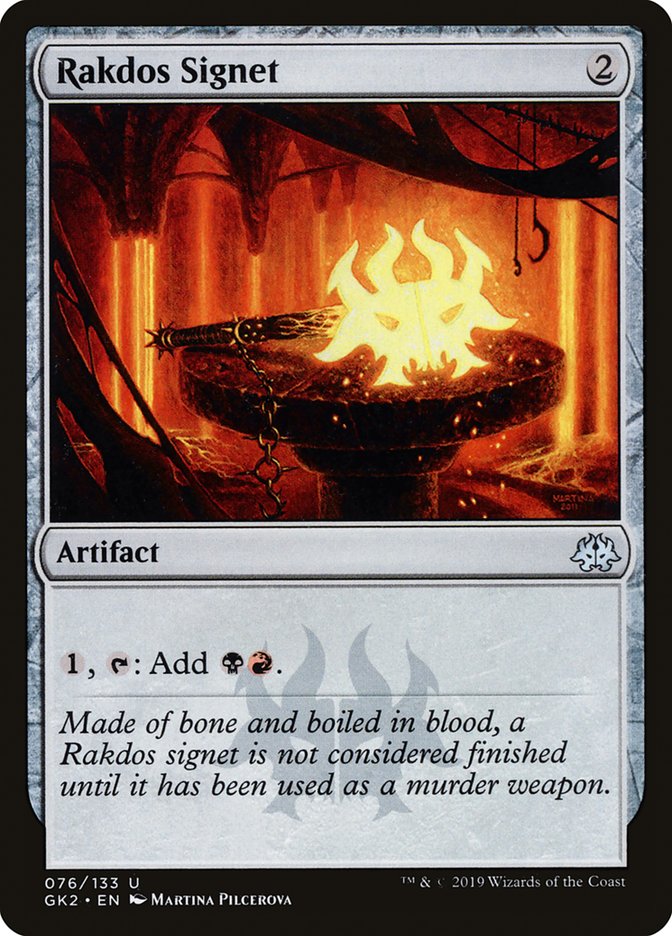 Rakdos Signet [Ravnica Allegiance Guild Kit] | Shuffle n Cut Hobbies & Games