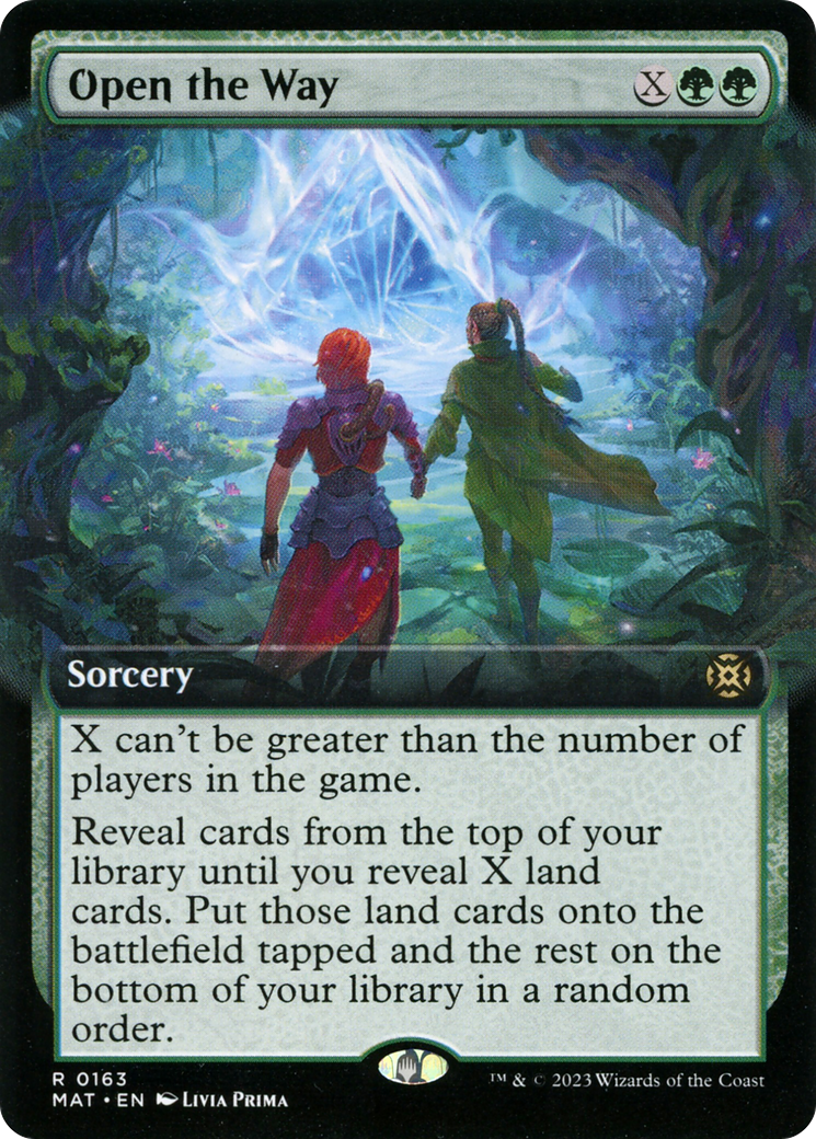 Open the Way (Extended Art) [March of the Machine: The Aftermath] | Shuffle n Cut Hobbies & Games
