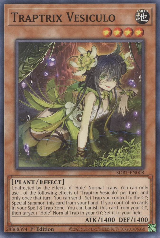 Traptrix Vesiculo [SDBT-EN008] Common | Shuffle n Cut Hobbies & Games