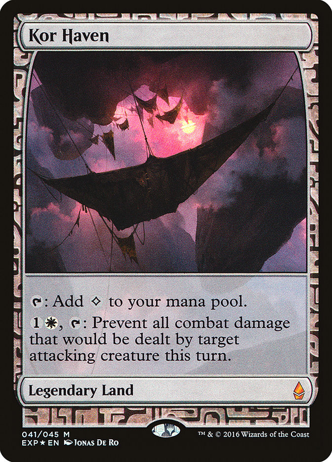 Kor Haven [Zendikar Expeditions] | Shuffle n Cut Hobbies & Games