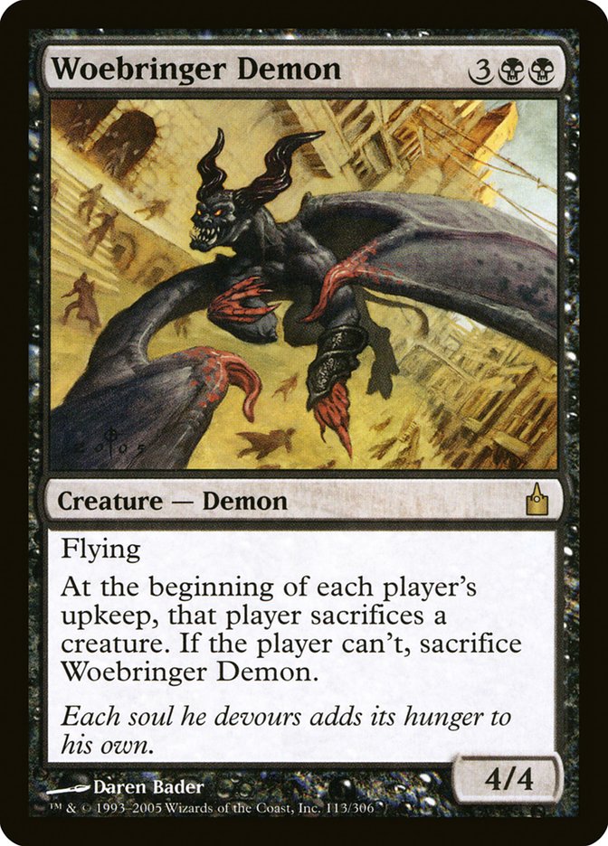 Woebringer Demon [Ravnica: City of Guilds] | Shuffle n Cut Hobbies & Games