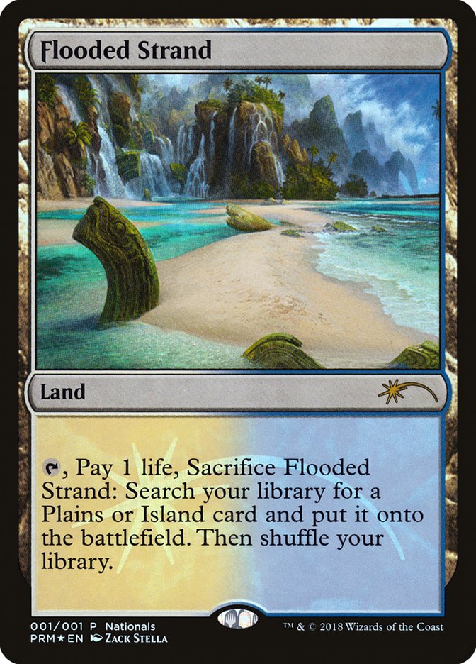 Flooded Strand (Nationals) [Nationals Promos] | Shuffle n Cut Hobbies & Games
