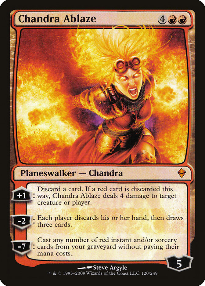 Chandra Ablaze [Zendikar] | Shuffle n Cut Hobbies & Games