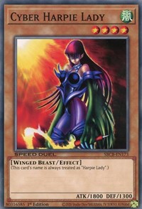 Cyber Harpie Lady [SBCB-EN173] Common | Shuffle n Cut Hobbies & Games