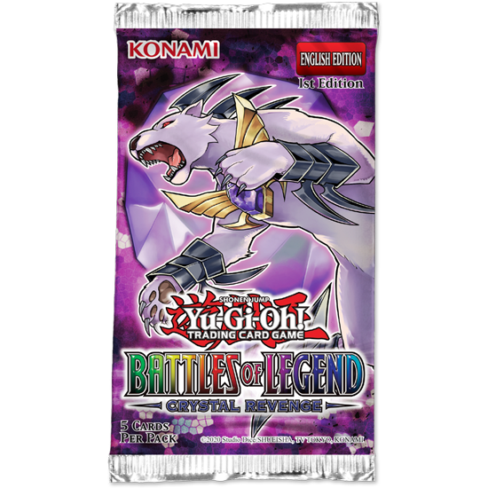 Battles of Legend: Crystal Revenge - Booster Pack (1st Edition) | Shuffle n Cut Hobbies & Games