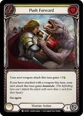 Push Forward (Yellow) [CRU095] 1st Edition Normal | Shuffle n Cut Hobbies & Games