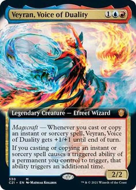 Veyran, Voice of Duality (Extended Art) [Commander 2021] | Shuffle n Cut Hobbies & Games