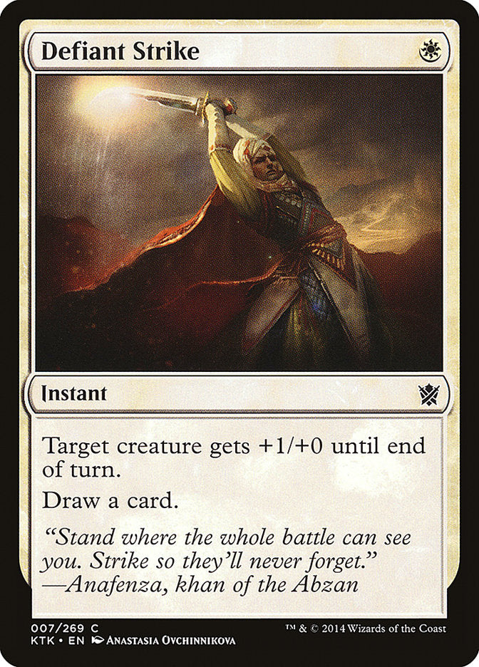 Defiant Strike [Khans of Tarkir] | Shuffle n Cut Hobbies & Games