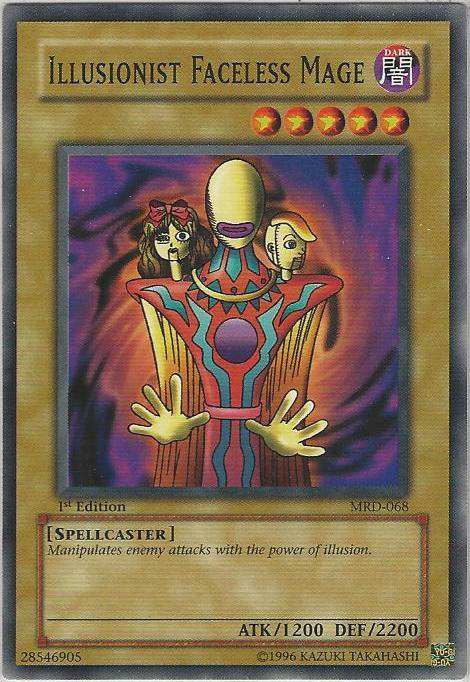 Illusionist Faceless Mage [MRD-068] Common | Shuffle n Cut Hobbies & Games