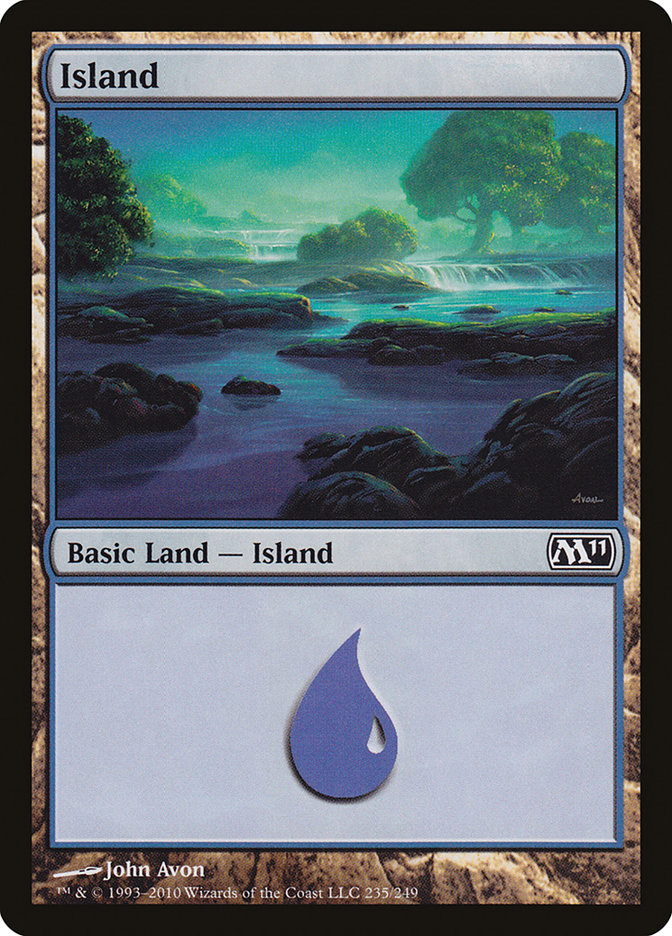 Island (235) [Magic 2011] | Shuffle n Cut Hobbies & Games