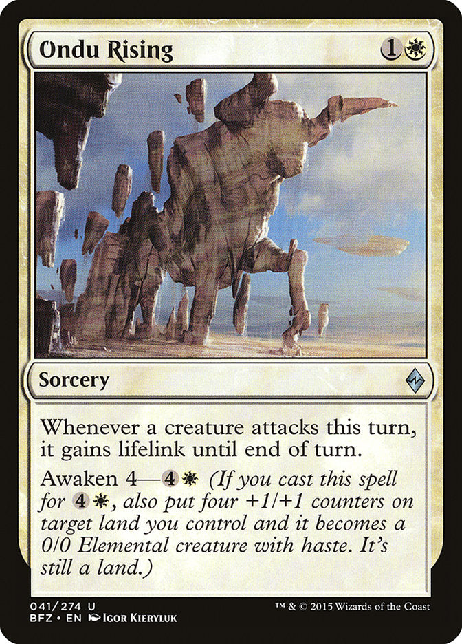 Ondu Rising [Battle for Zendikar] | Shuffle n Cut Hobbies & Games
