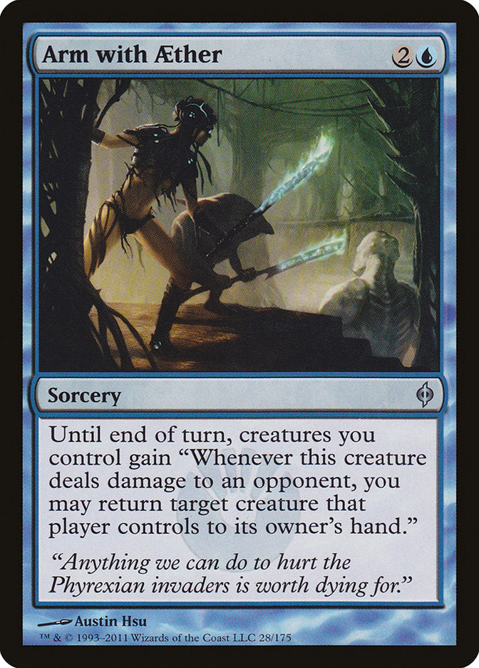 Arm with Aether [New Phyrexia] | Shuffle n Cut Hobbies & Games