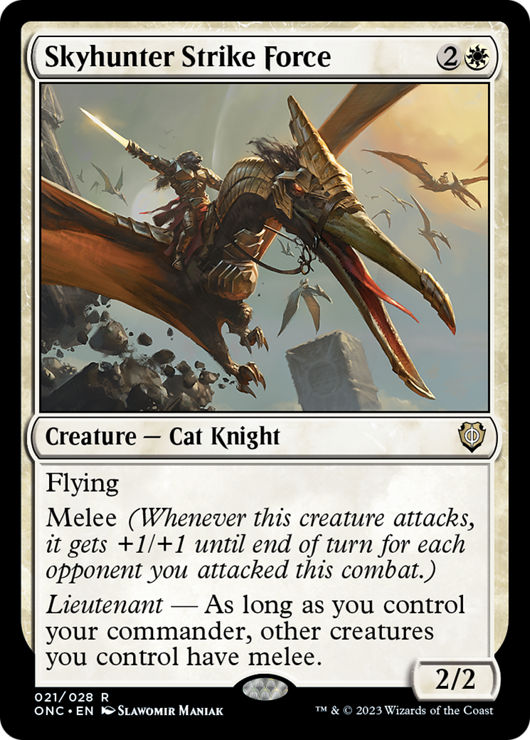 Skyhunter Strike Force [Phyrexia: All Will Be One Commander] | Shuffle n Cut Hobbies & Games