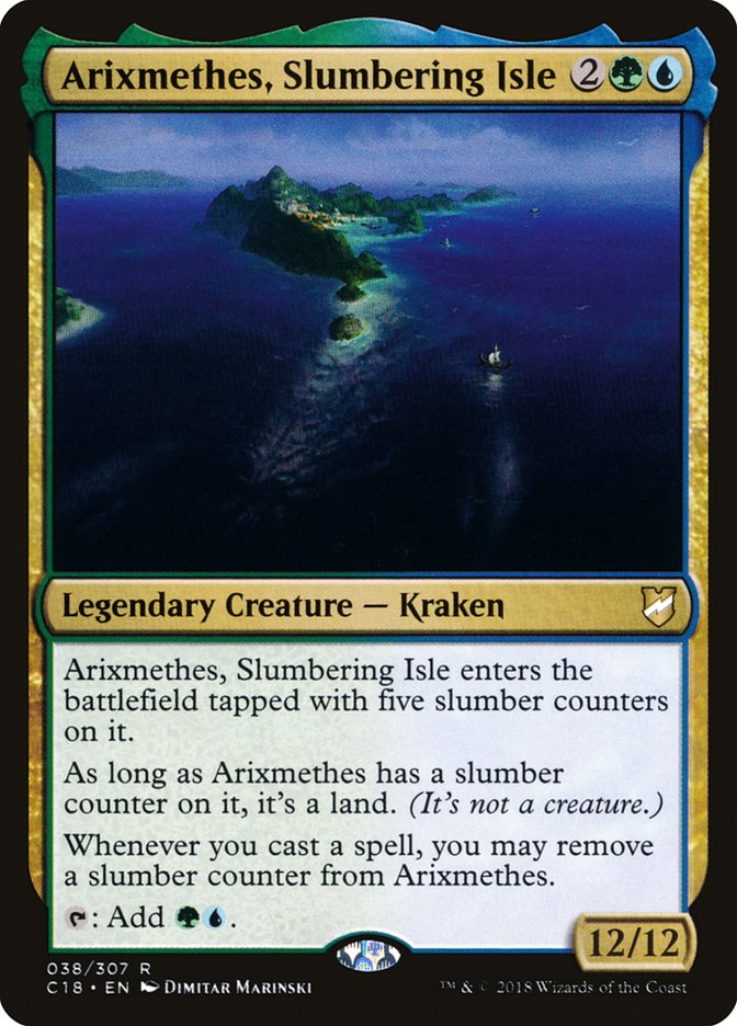 Arixmethes, Slumbering Isle [Commander 2018] | Shuffle n Cut Hobbies & Games