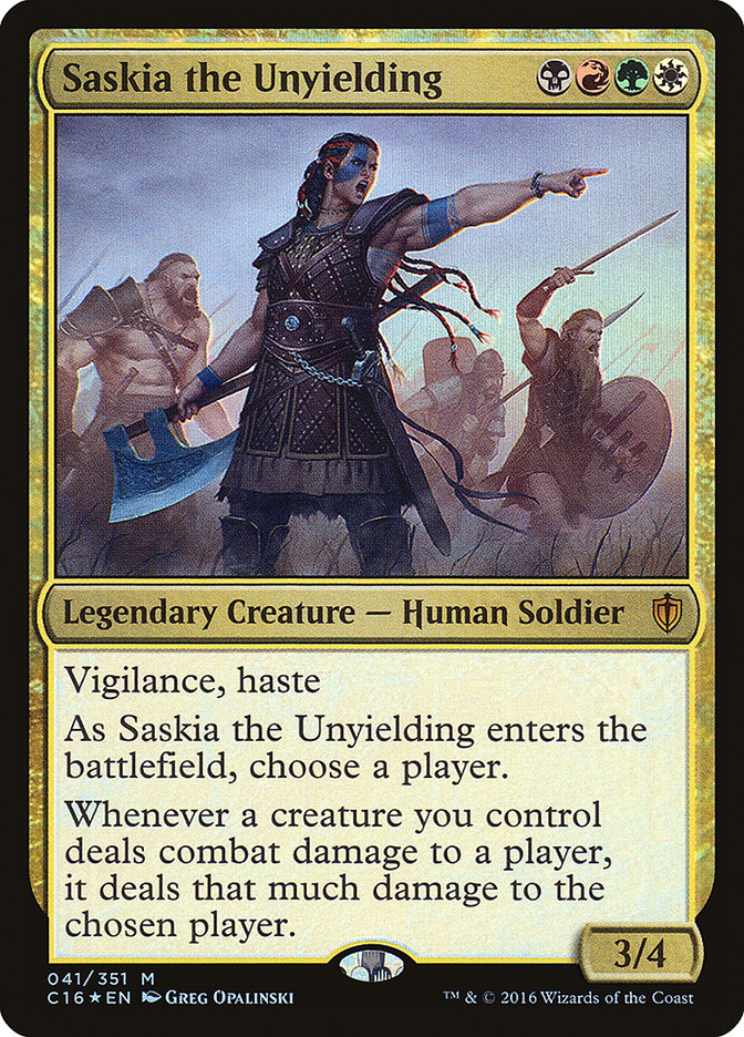 Saskia the Unyielding [Commander 2016] | Shuffle n Cut Hobbies & Games