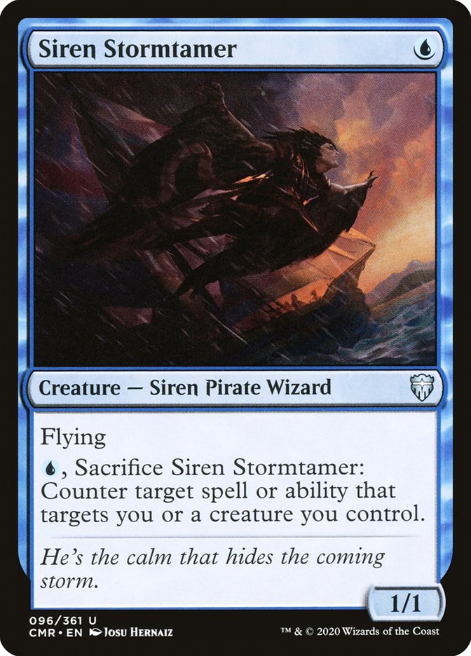 Siren Stormtamer [Commander Legends] | Shuffle n Cut Hobbies & Games