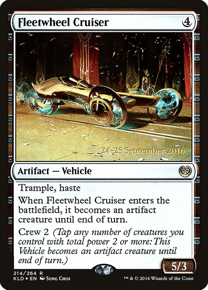 Fleetwheel Cruiser [Kaladesh Prerelease Promos] | Shuffle n Cut Hobbies & Games