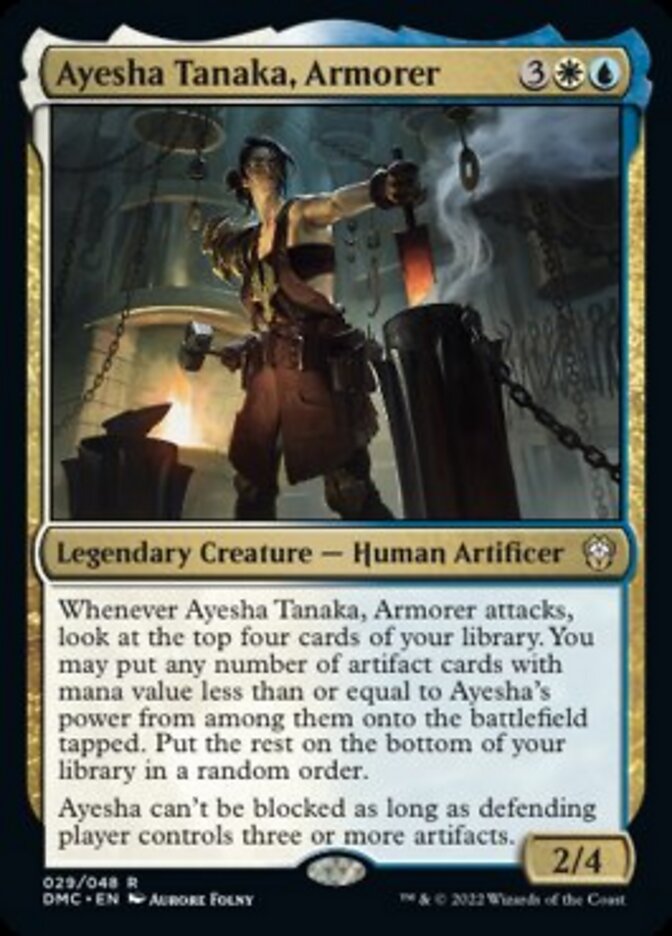 Ayesha Tanaka, Armorer [Dominaria United Commander] | Shuffle n Cut Hobbies & Games