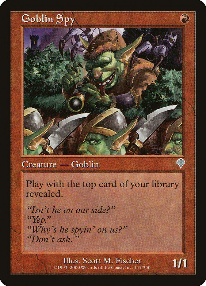 Goblin Spy [Invasion] | Shuffle n Cut Hobbies & Games