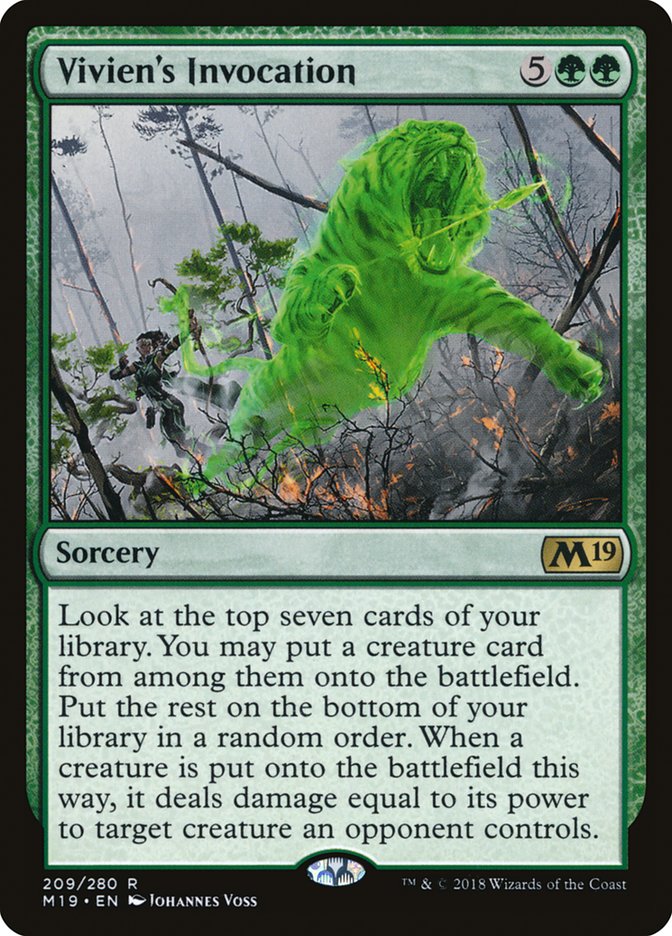 Vivien's Invocation [Core Set 2019] | Shuffle n Cut Hobbies & Games