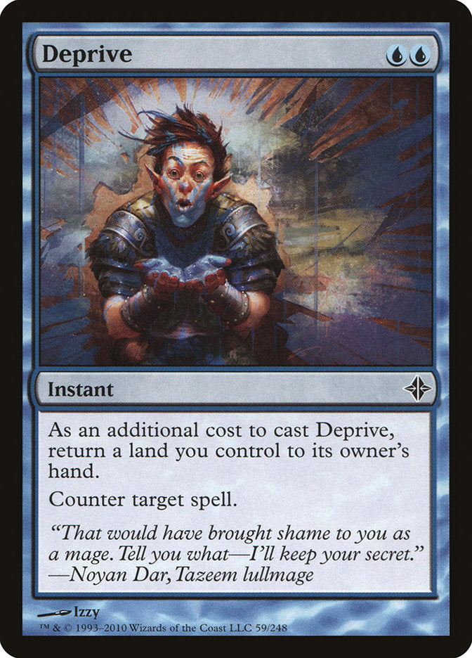 Deprive [Rise of the Eldrazi] | Shuffle n Cut Hobbies & Games