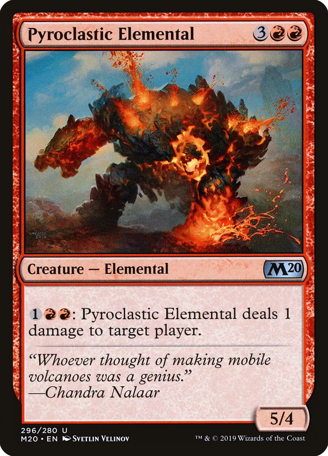 Pyroclastic Elemental [Core Set 2020] | Shuffle n Cut Hobbies & Games