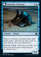 Covetous Castaway // Ghostly Castigator [Innistrad: Midnight Hunt] | Shuffle n Cut Hobbies & Games