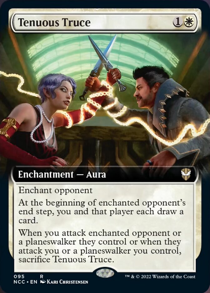 Tenuous Truce (Extended Art) [Streets of New Capenna Commander] | Shuffle n Cut Hobbies & Games