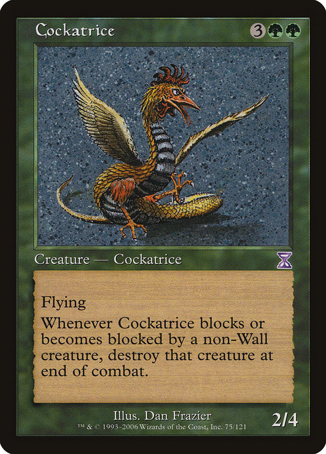 Cockatrice [Time Spiral Timeshifted] | Shuffle n Cut Hobbies & Games