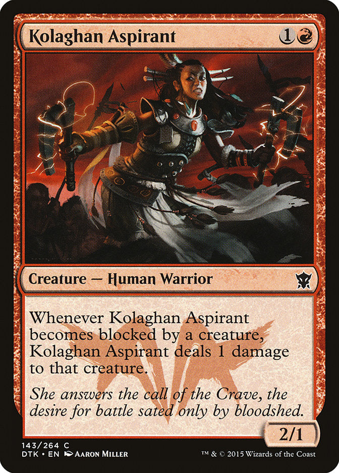 Kolaghan Aspirant [Dragons of Tarkir] | Shuffle n Cut Hobbies & Games