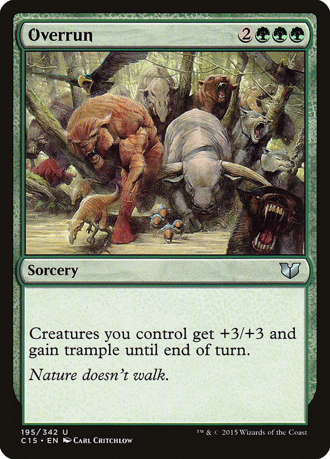 Overrun [Commander 2015] | Shuffle n Cut Hobbies & Games