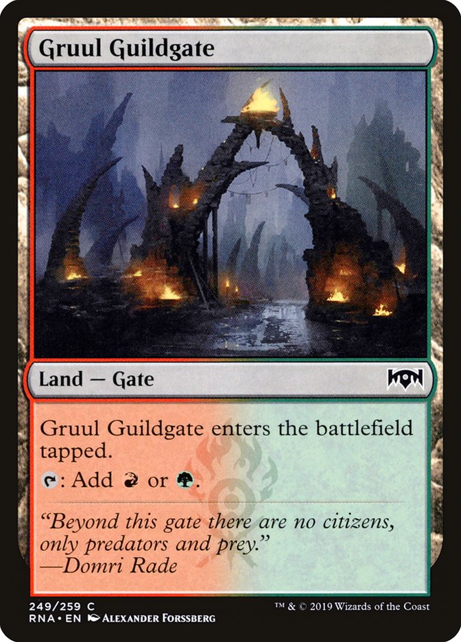 Gruul Guildgate (249/259) [Ravnica Allegiance] | Shuffle n Cut Hobbies & Games