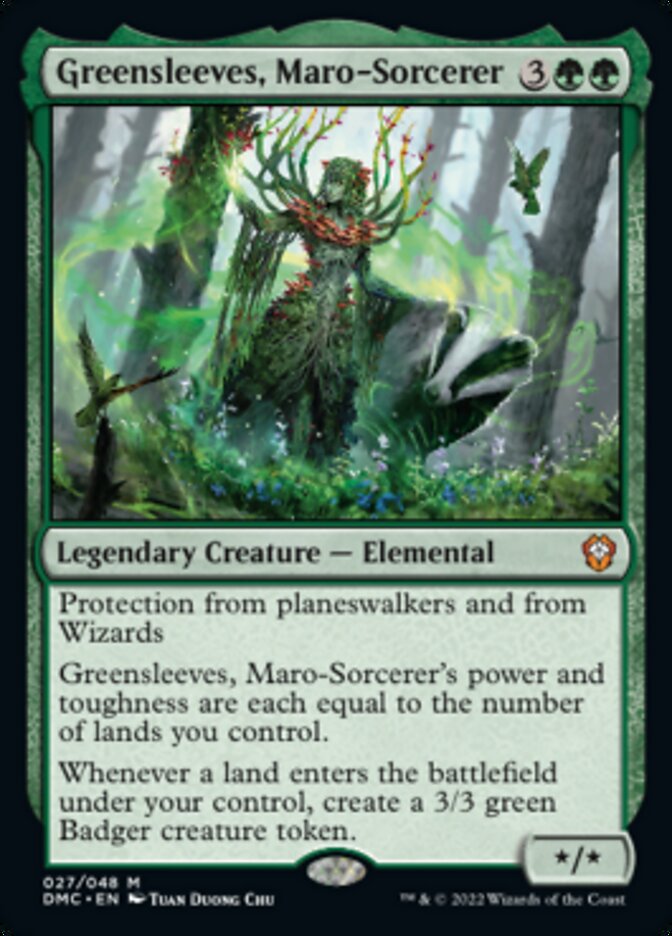 Greensleeves, Maro-Sorcerer [Dominaria United Commander] | Shuffle n Cut Hobbies & Games