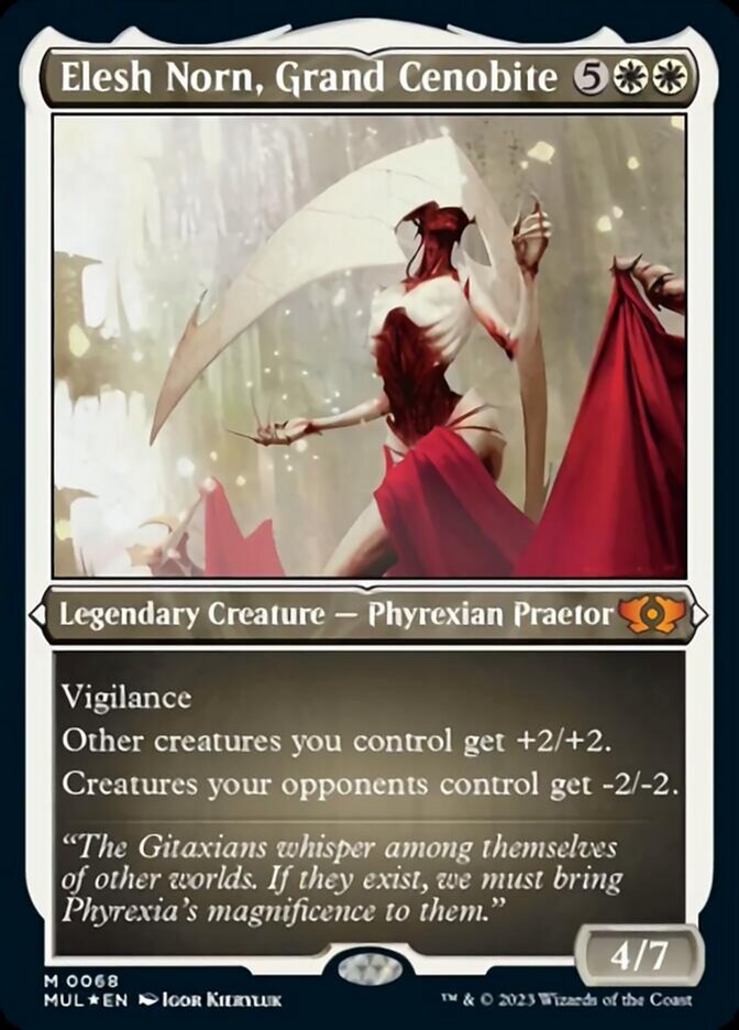 Elesh Norn, Grand Cenobite (Foil Etched) [Multiverse Legends] | Shuffle n Cut Hobbies & Games