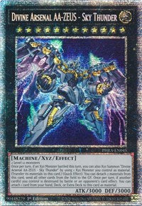 Divine Arsenal AA-ZEUS - Sky Thunder (Starlight Rare) [PHRA-EN045] Starlight Rare | Shuffle n Cut Hobbies & Games