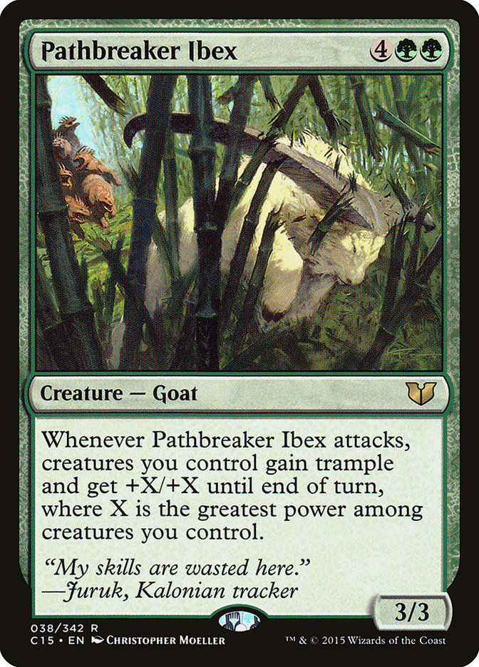 Pathbreaker Ibex [Commander 2015] | Shuffle n Cut Hobbies & Games