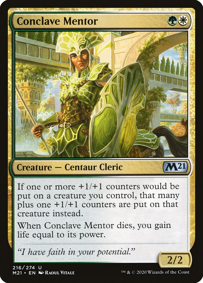 Conclave Mentor [Core Set 2021] | Shuffle n Cut Hobbies & Games