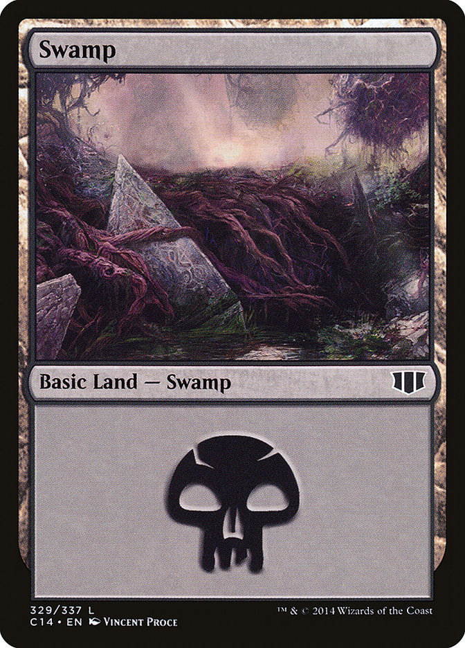 Swamp (329) [Commander 2014] | Shuffle n Cut Hobbies & Games
