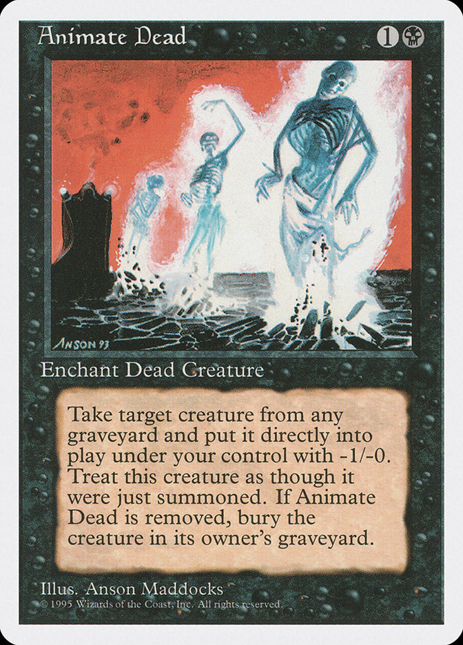 Animate Dead [Fourth Edition] | Shuffle n Cut Hobbies & Games